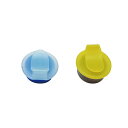 ジークリップ(丸型) GC-C(ブルー1コ・イエロー1コ) 5箱 ジープラン 23-6941-02