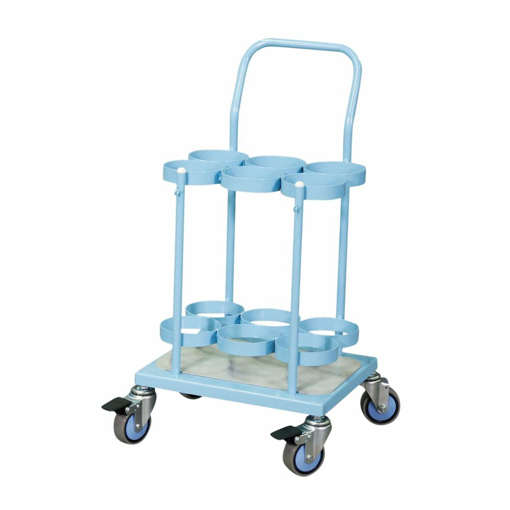 ボンベカート（500L・6本用） KBC506（4リン） 1台 久喜製作所 24-2271-01