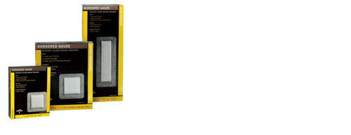 ボーダードガーゼ不織布ドレッシング MSC3266J（15マイイリ） 1箱 メドライン・ジャパン 24-7592-04