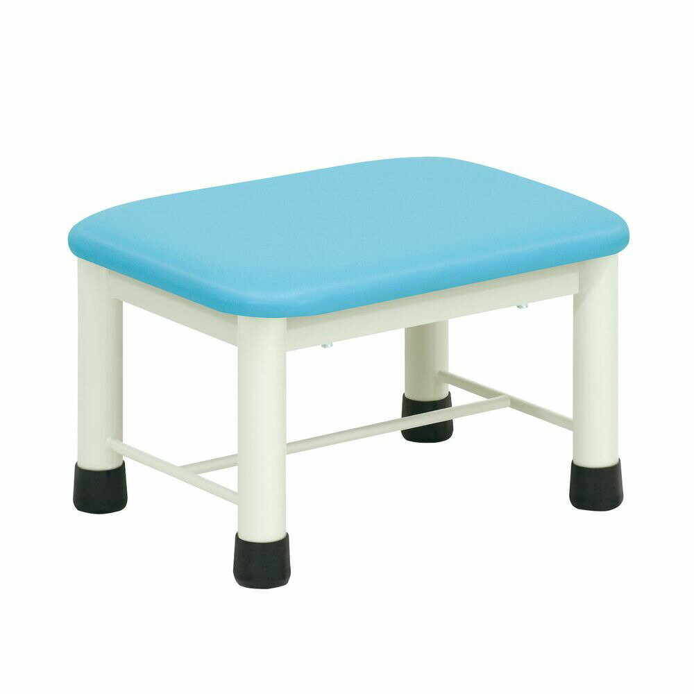 楽天マツヨシ 楽天市場店足踏み台（ミニステップ） ビニルレザースカイブルー TB-276（40X30X30CM） 1台 高田ベッド製作所 23-2769-0112