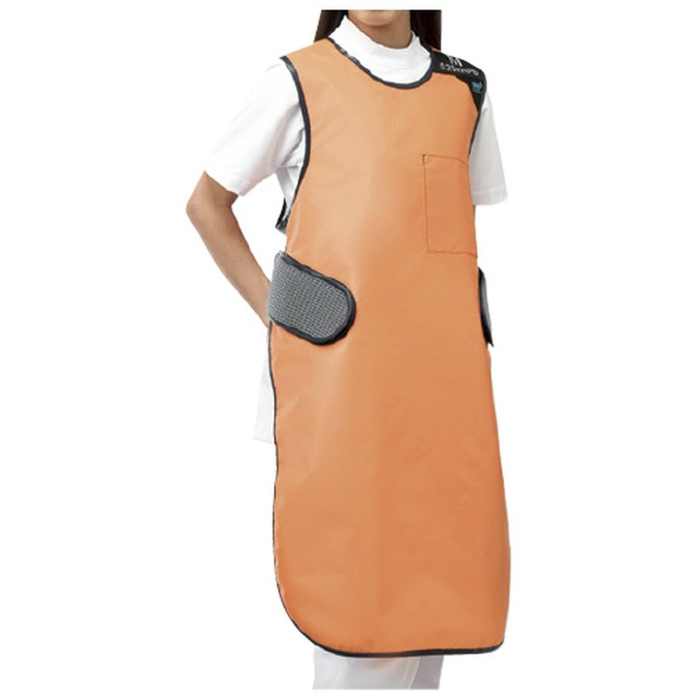 ウインドエプロン（スマートライト） ピンク SAW（S）0．25MMPB 1枚 保科製作所 23-5773-0002