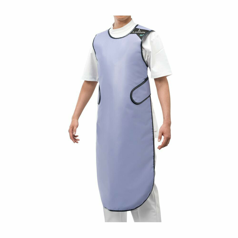 イージーエプロン（スマートライト） ライラック SAE（LL）0．25MMPB 1枚 保科製作所 23-5774-0206