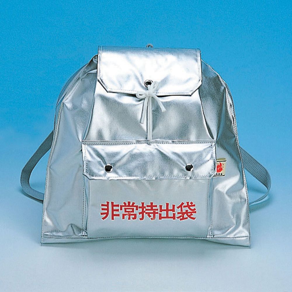 非常持出袋D 8007（シルバー） 1個 東京都葛飾福祉工場 10-5056-01 防災セット 防災用品 防災グッズ 避..