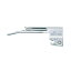 WA喉頭鏡ブレード（ミラー型） 68061（サイズ1）80MM 1個 ウェルチ・アレン・ジャパン 11-2567-03