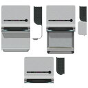 デンネツ殺菌エアータオル(速乾タイプ SDU100(アンダーカット) 1台 デンネツ 23-6805-01