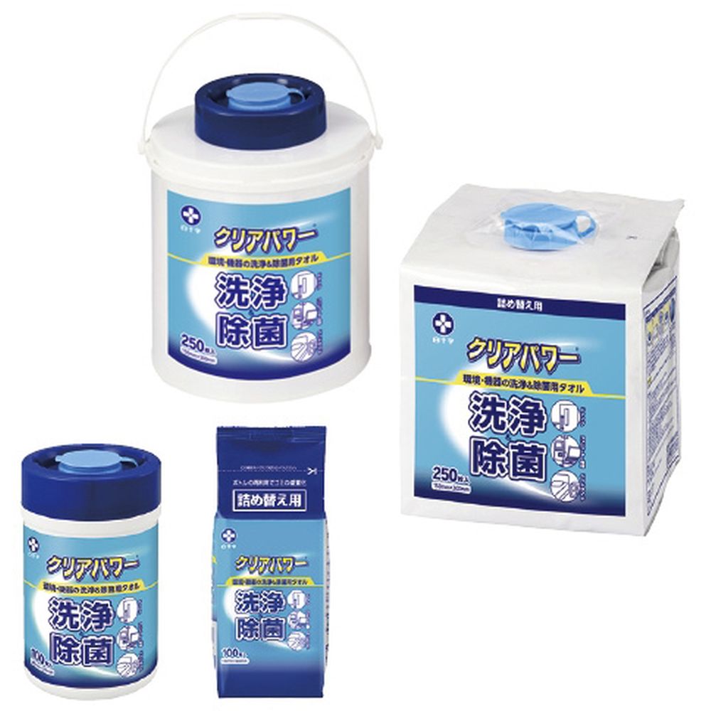 クリアパワー（ボトル） 42772（140X200）100マイ 15個 白十字 24-4822-00