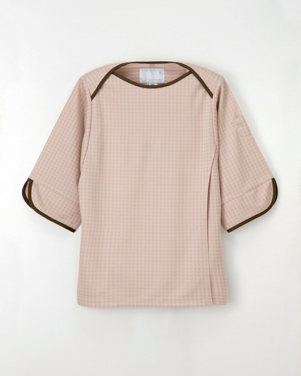 ナガイレーベン 検診衣上衣 JK-1496 サイズM ピンク