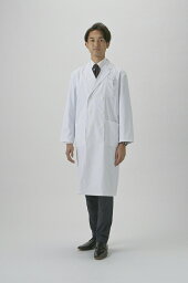 オンワード　白衣　メンズドクターコート（ダブル　診察衣）　CO-6003　ホワイト　M