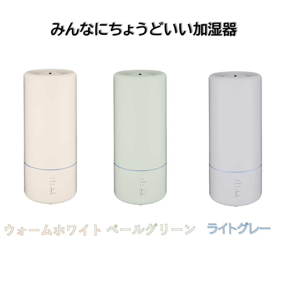 みんなにちょうどいい加湿器 206-23 ウォームホワイト 