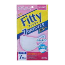 フィッティ7DAYSマスクEXプラス チイサメサイズ(7マイイリ) 1個 玉川衛材 ホワイト 25-6868-04 サージカルマスク マスク サージカル