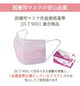 マツヨシ 不織布 マスク サージカルマスク 50枚入 1箱 医療用マスク ピンク ブルー ホワイト カラー 病院 クリニック 業務用 感染対策 花粉 ウイルス