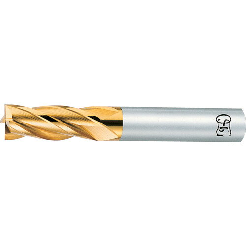 OSG ハイススクエアエンドミル TiNコート多刃ショート 刃径23mm シャンク径25mm 88233 オーエスジー