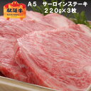 【A5限定】松阪牛 サーロイン ステーキ【約220g × 3枚 / 化粧箱入】送料無料冷凍配送【松坂牛】ギフト 誕生日プレゼント 内祝い お祝い お返し 父の日 お中元 還暦祝い 退職祝い 牛肉 和牛 お取り寄せ グルメ