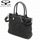 サボイ SAVOY レディースバッグ 2wayバッグ ナイロントートバッグ ショルダー紐が付いてとっても便利なバッグです 1SM084101