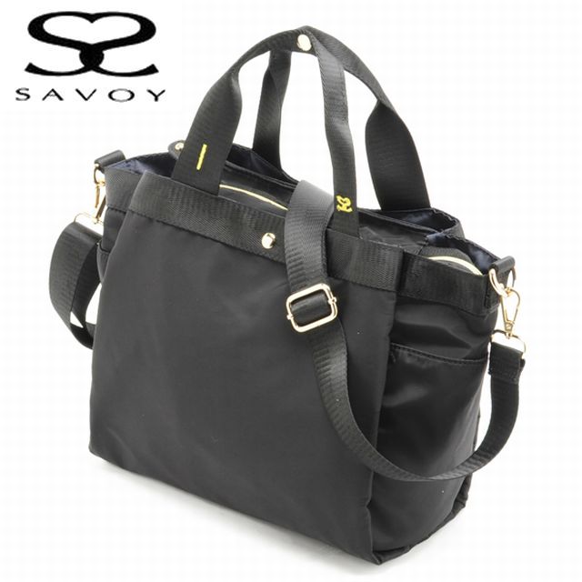 サボイ SAVOY レディースバッグ ナイロン両あおり 2ウェイハンド 38SM17180301 クリスマス プレゼント 母の日 ハンドバッグ トートバッグ