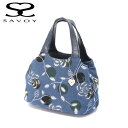 サボイ バッグ レディース サボイ（SAVOY）レディースバッグ 　花柄デニムバッグ　手提げ　51sm194608-01　クリスマス 母の日 プレゼント