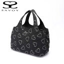 サボイ SAVOY レディースバッグ デニムハート柄手提げ プレゼント 母の日 クリスマスSM203402-02