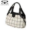 サボイ SAVOY レディースバッグ ツイード手提げバッグ SM213802-03 プレゼント 母の日 クリスマス