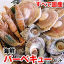ホタテ（片貝）・サザエ・地エビの3種海鮮バーベキューセット（さざえ、ほたて、帆立、bbq、ガラエビ、がらえび、かすえび）