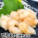 一番おいしい時期のお刺身用　旬・ドロエビ（ガラエビ）むき身（冷凍）　約60g入　[生食用]　【浜坂産】　どろえび