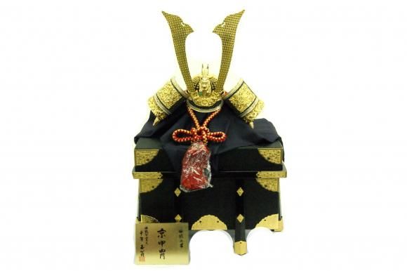 平安玉翁作　正絹20号兜飾り　50-720