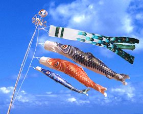 乐天商城 - 松月人形オリジナル　若竹鯉ベランダセット