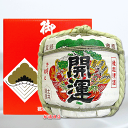 開運 豆樽　菰樽清酒（ガラス瓶入り）化粧箱入り　 1.8L 静岡県 土井酒造（03043）)【あす楽対応_関東】【あす楽対応_東海】【あす楽対応_近畿】