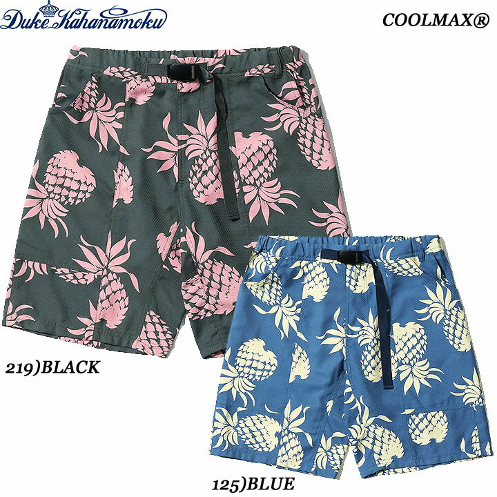 乐天商城 - DUKE KAHANAMOKUCOOLMAX® 2026SSHAWAIIAN SHORTS“DUKE'S PINEAPPLE”No.DK52654