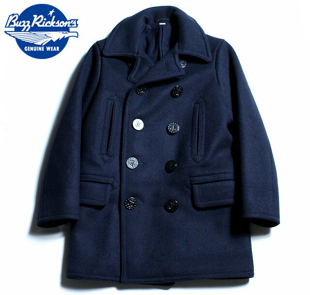 バズリクソンズ ピーコート メンズ BUZZ RICKSON'S バズリクソンズPコート ミリタリーTYPE.PEA COAT“NAVAL CLOTHING FACTORY”No.BR14146