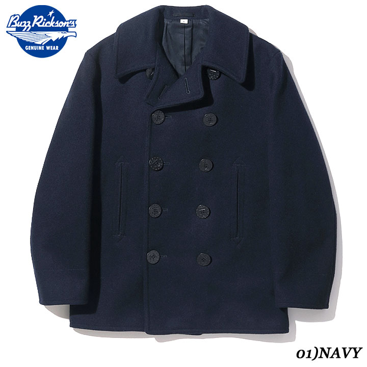 バズリクソンズ ピーコート メンズ BUZZ RICKSON'S バズリクソンズtype PEA COAT“NAVAL CLOTHING FACTORY”1910's MODEL No.BR11554