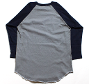 SUN SURF × University of hawaiiCREW NECK 3/4 LENGTH SLEEVE BASEBALL TEE