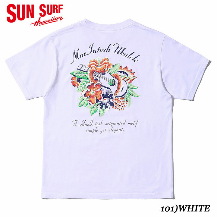 SUNSURFPRINT T-SHIRTS“MACINTOSH UKULELE”Style No.SS79350