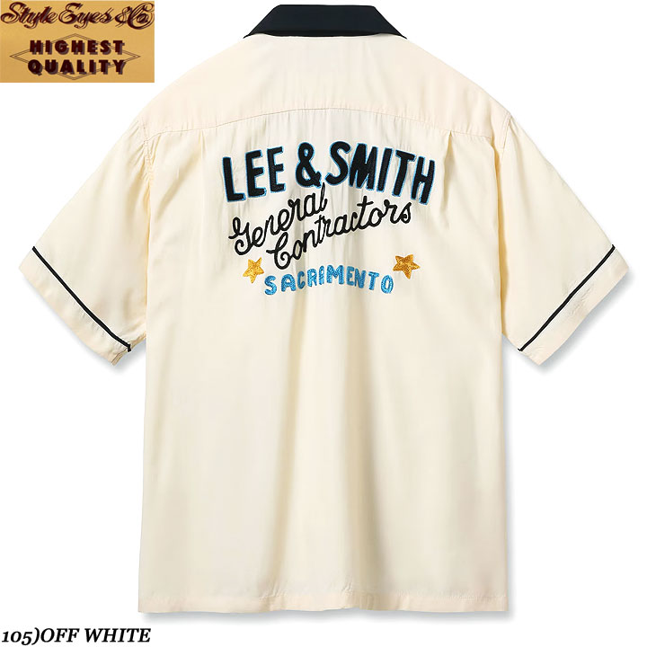 Rakuten - STYLE EYESRAYON BOWLING SHIRT “LEE & SMITH”No.SE39663