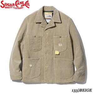 SUGAR CANE9W CORDUROY BLANKET LINEDWORK COATNo.SC15233