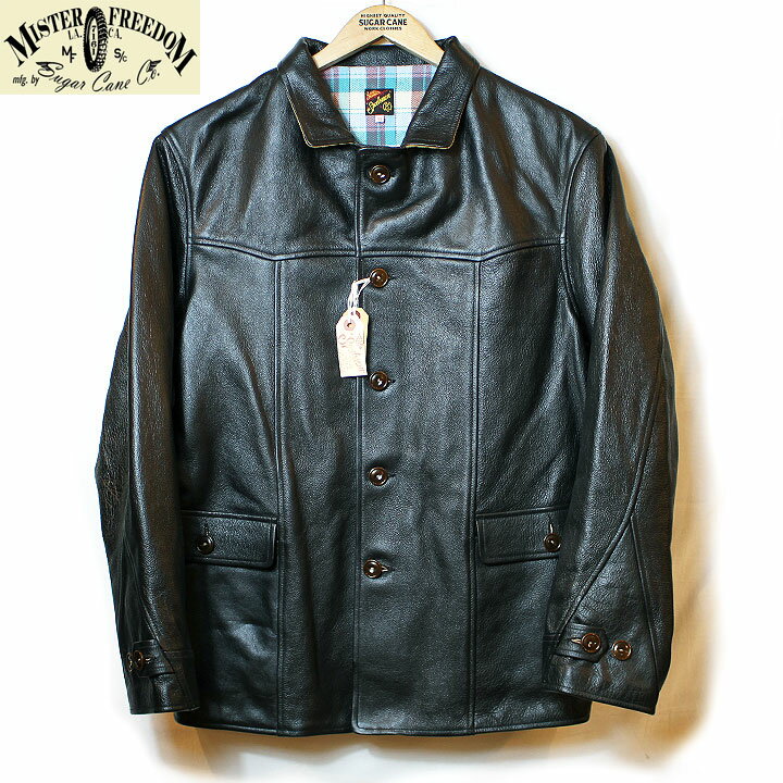 MFSCMISTER FREEDOM × SUGAR CANESPORTSMANMADE IN USA"TORPEDO"jacketCOWHIDE LEATHERNo.SC80658