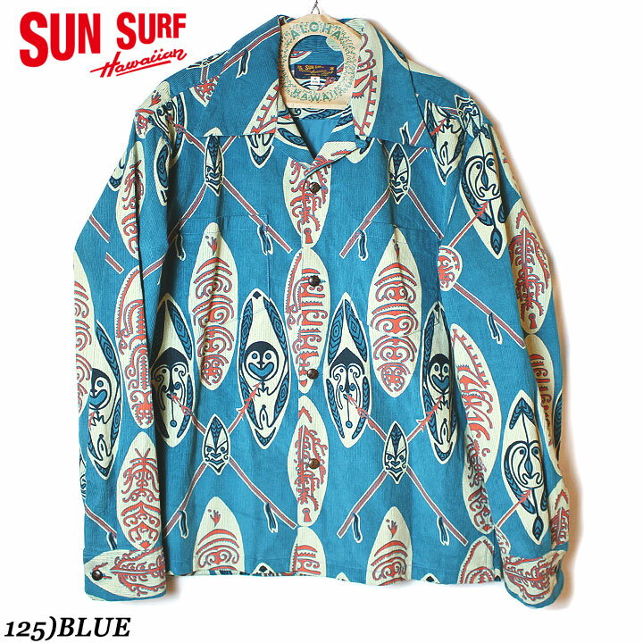 SUN SURFサンサーフ 2025FWCOTTON CORDUROY L/SHAWAIIAN SHIRT “GOD'S SHIELD”No.SS29581