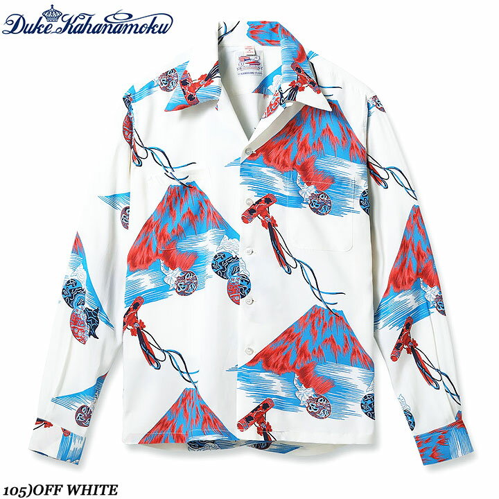 DUKE KAHANAMOKUSPECIAL EDITION“Mt.FUJI & LUCKY EGGPLANT”(LONG SLEEVE)No.DK29633