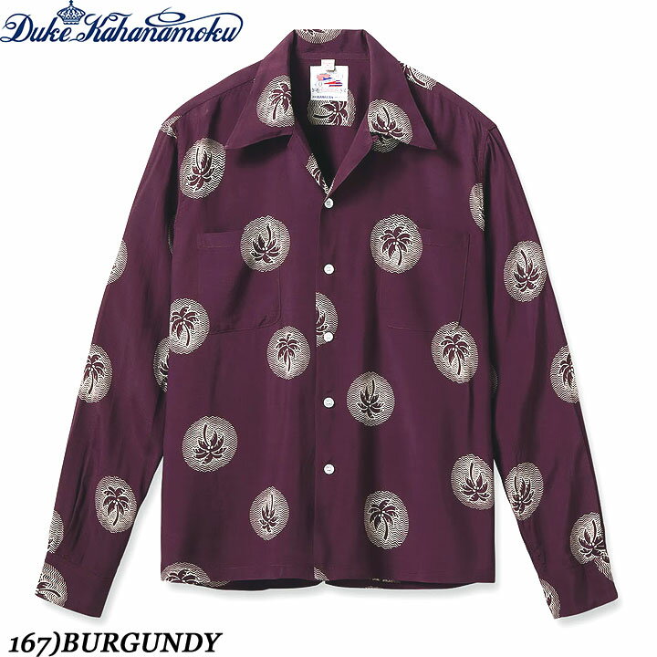 DUKE KAHANAMOKUSPECIAL EDITION“WONDROUS PALM TREE”(LONG SLEEVE)No.DK29635