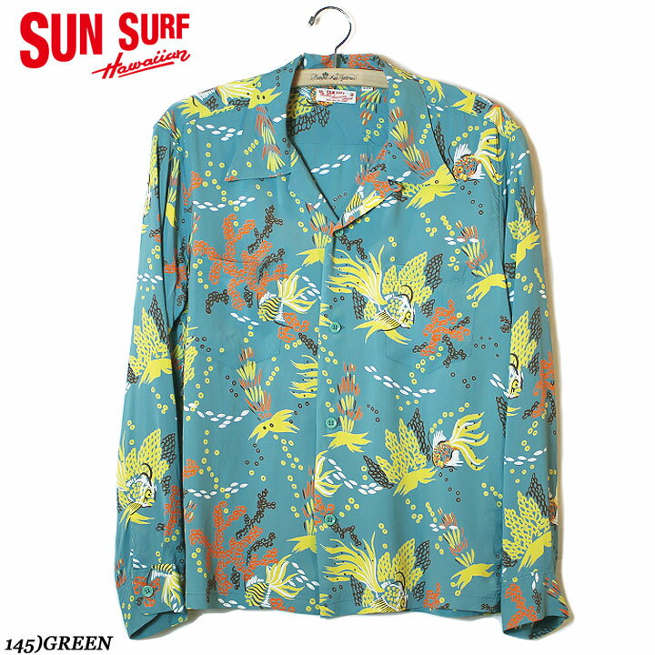 楽天市場】sun surf アロハ グリーンの通販