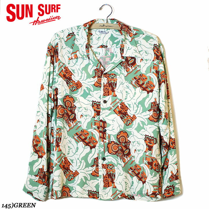 Rakuten - SUN SURF×マウナ別注RAYON L/S 2026HAWAIIAN SHIRT“FUN ISLAND”No.SS39628MGLS