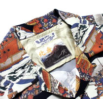 SUNSURF×北齋アロハシャツRAYONS/S"忠臣蔵討入"StyleNo.SS37918