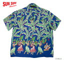 SUN SURF サンサーフ RAYON S/S SPECIAL EDITION ALOHAKANAKA by ART VOGUE BANANA TREES Style No.SS38202