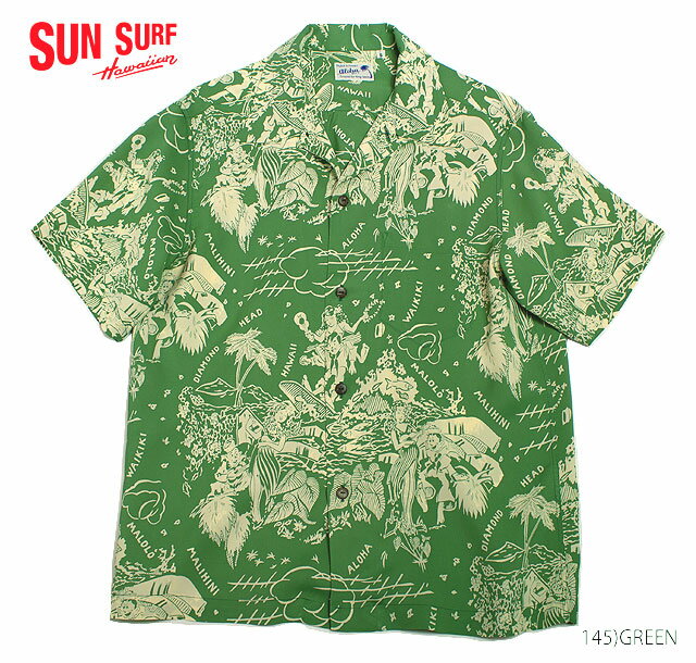 SUN SURF サンサーフ アロハシャツRAYON S/S SPECIAL EDITION ALOHA"ALOHA SAILORS" Style No.SS32940