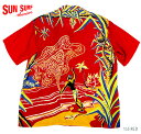 SUN SURF サンサーフ RAYON S/S SPECIAL EDITION ALOHA KANAKA by ARTVOGUE CASTING NET Style No.SS32295