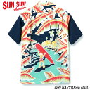 楽天MAUNA KEA GALLERIESSUN SURFRAYON S/S 2023SSSPECIAL EDITION“SURF RIDER”（OPEN SHIRT）Style No.SS39064