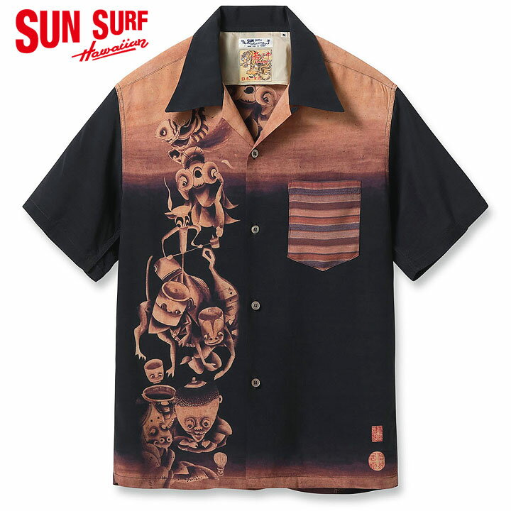 SUN SURF ×伊藤若冲SPECIAL EDITION 2025SS“付喪神図”Style No.SS39533
