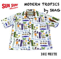 SUNSURFKEONIOFHAWAIIRAYONS/S"MODERNTROPICS"bySHAGStyleNo.SS37655
