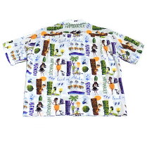 SUNSURFKEONIOFHAWAIIRAYONS/S"MODERNTROPICS"bySHAGStyleNo.SS37655