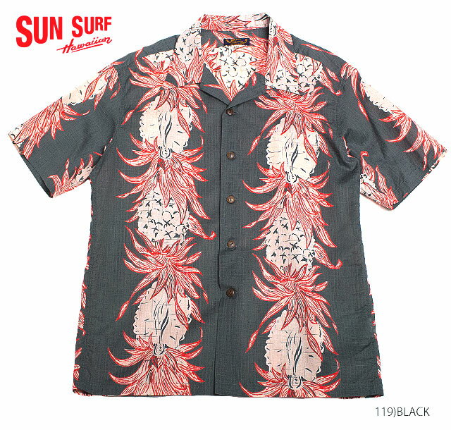 楽天MAUNA KEA GALLERIESSUN SURFサンサーフ アロハシャツCOTTON & LINEN S/S OPEN SHIRT