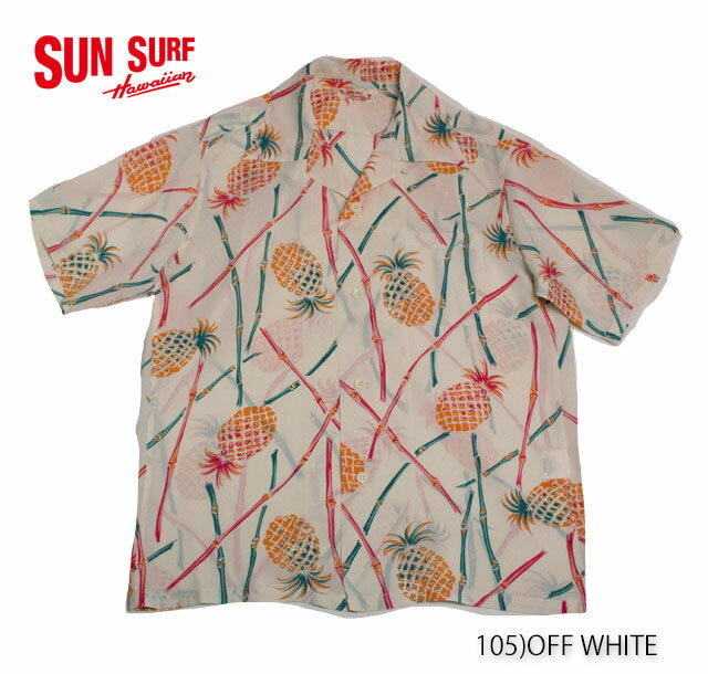 SUN SURFRAYON S/S"PINEAPPLE & CANE"Style No.SS36014
